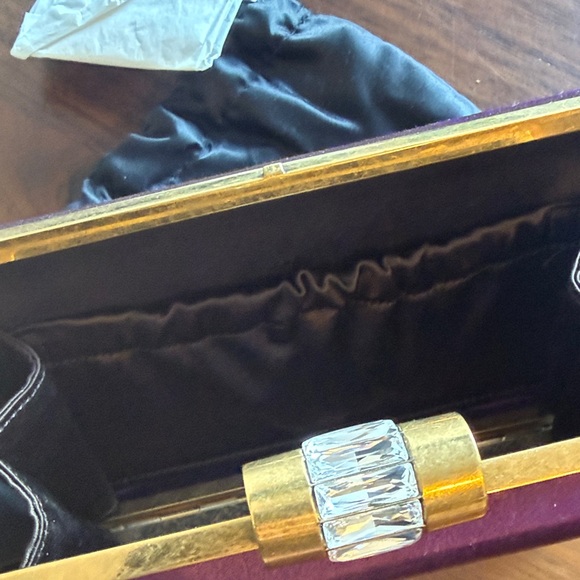 Yves saint laurent - Elegant Purple Clutch - Picture 7 of 9